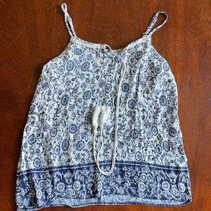 Floral tank top
